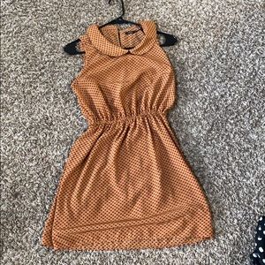 Orange lightweight dress